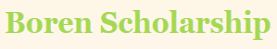 Boren scholarship_logo