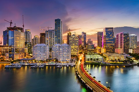 Miami stock photo